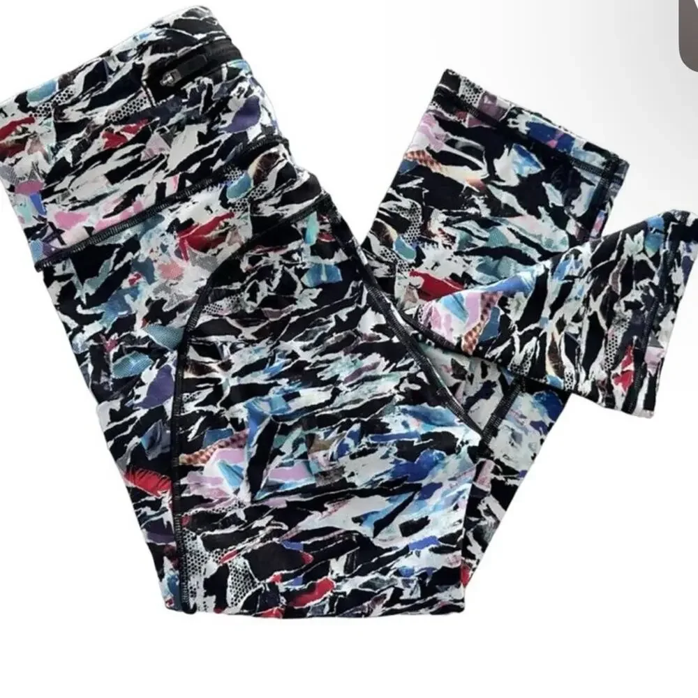 Lululemon break free culture clash crop leggings